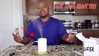 Portable Humidifier Review! Does it work?