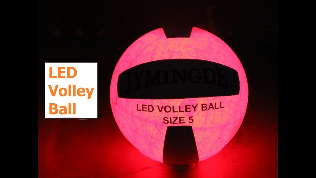 Волейбольный Мяч с Подсветкой - Volleyball LED Ball