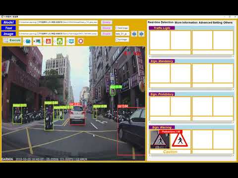 GUI Demo1 using Python Tkinter (Image Identification for Self Driving Cars)-中文版