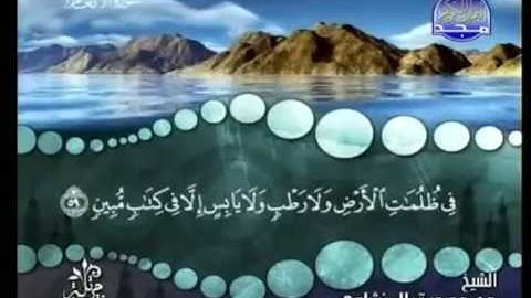 سورة الأنعام كاملة للشيخ محمد صديق المنشاوي ترتيل من قناة المجد للقرآن