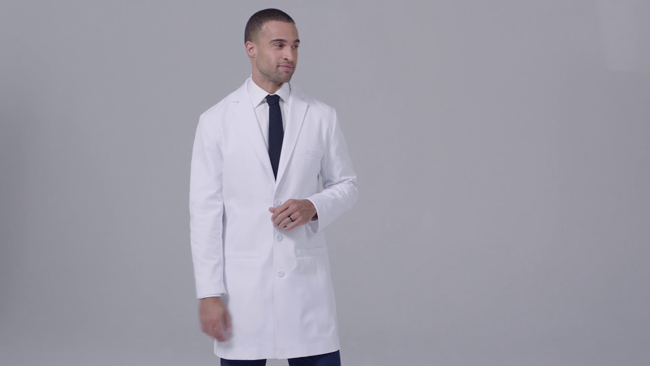lab coat slim fit