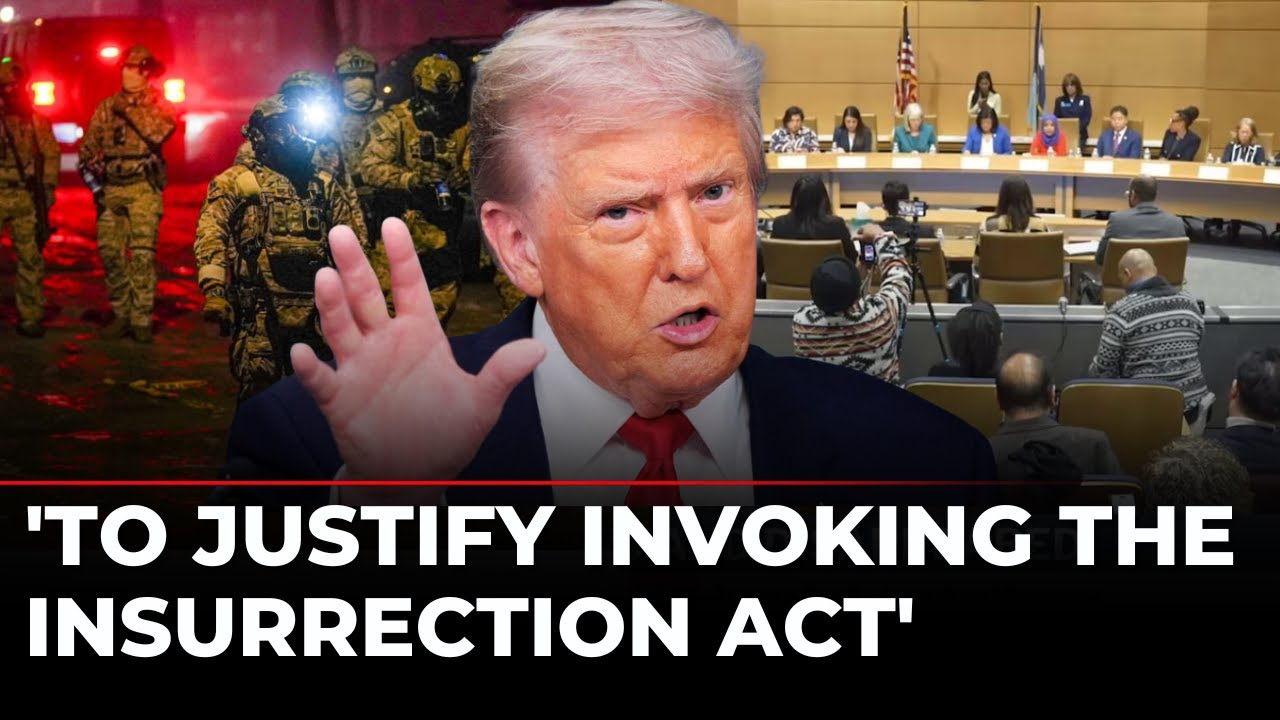Trump Testing Martial Law in Minnesota? Lawmakers Drop Bombshell on ICE & Insurrection Act | US News