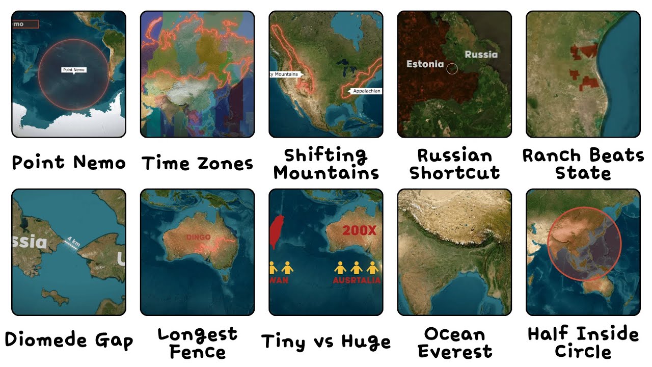 10 Geography Facts That Feel Fake