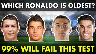 Guess The Oldest Player | Football Quiz 2022 ft. Ronaldo | 99% FAIL