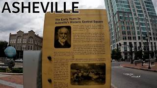 Asheville, North Carolina I City Nestled in the Vast Smoky Mountains I Downtown Walk I 4K