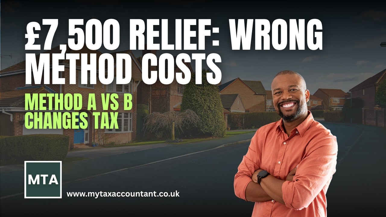 Rent a Room £7,500 Allowance — Method A vs Method B Decision - YouTube