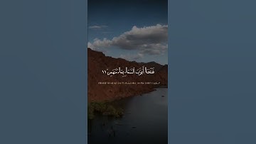 فَفَتَحْنَآ أَبْوَٰبَ ٱلسَّمَآءِ بصوت الشيخ المنشاوي قران كريم #قرآن #اكسبلور #لايك