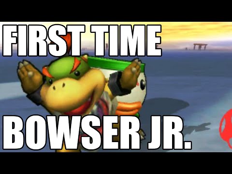 SSB4 First Time Bowser Jr.! Super Smash Bros 3DS Bowser Jr. Gameplay - SSB4 First Time Bowser Jr.! Super Smash Bros 3DS Bowser Jr. Gameplay