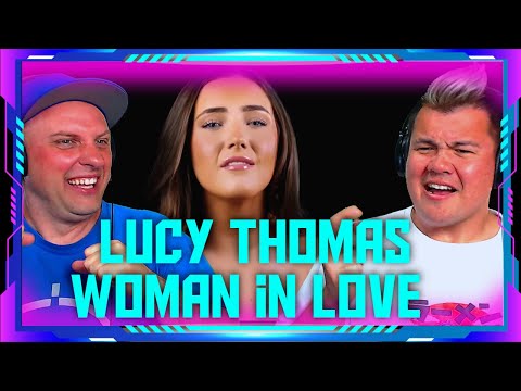 Reaction To "Woman in Love" - Lucy Thomas - (Official Music Video) THE WOLF HUNTERZ Travis and Jon