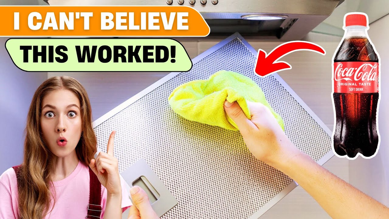 How to Clean A Range Hood Filter Fast : Simple and Effective Methods✨