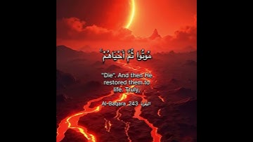 سورة البقرة الاية 243 Surah Al-Baqara Ayahا#quran #surahalbaqarah #القرآن #chorts #اكسبلور_explore