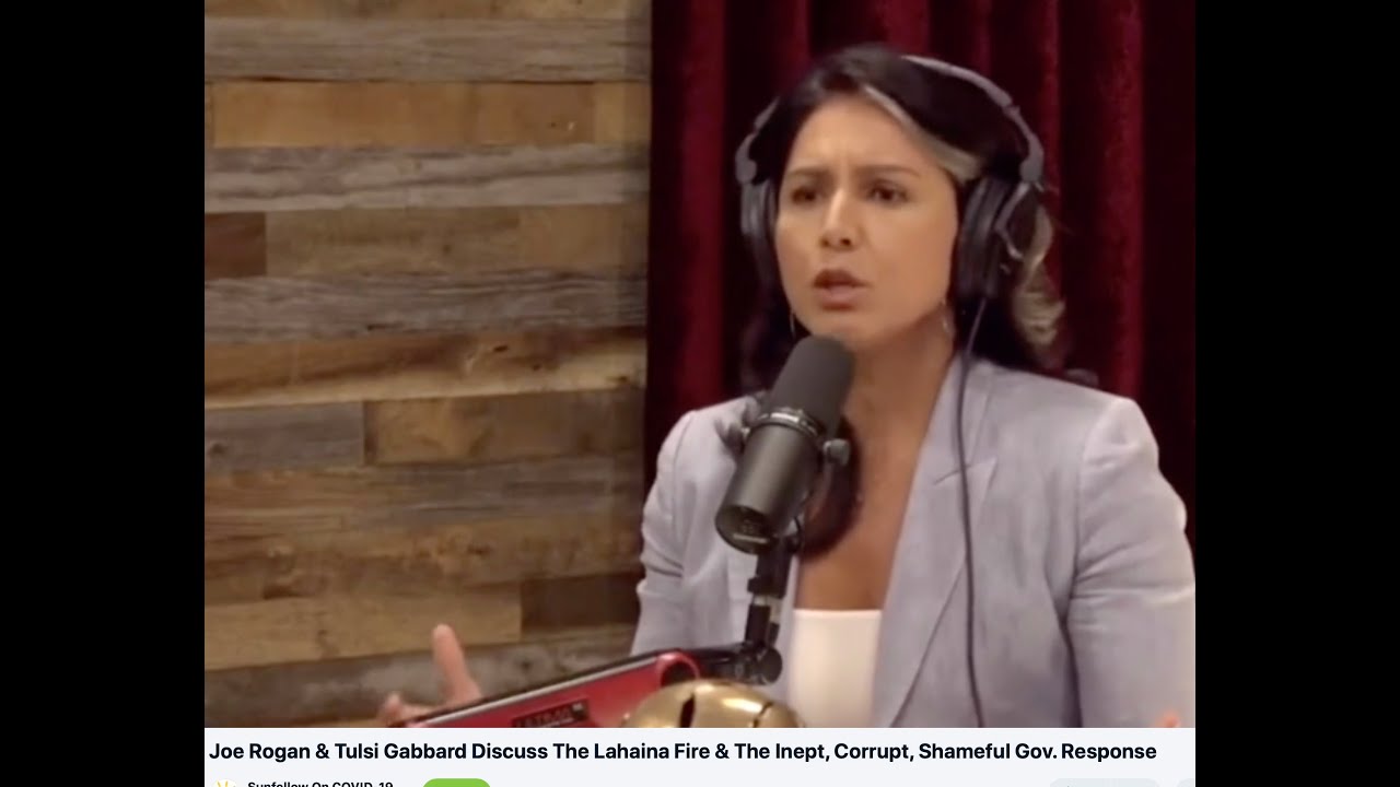Tulsi Gabbard Talks about Josh Green's Build Back Better Plan for Maui