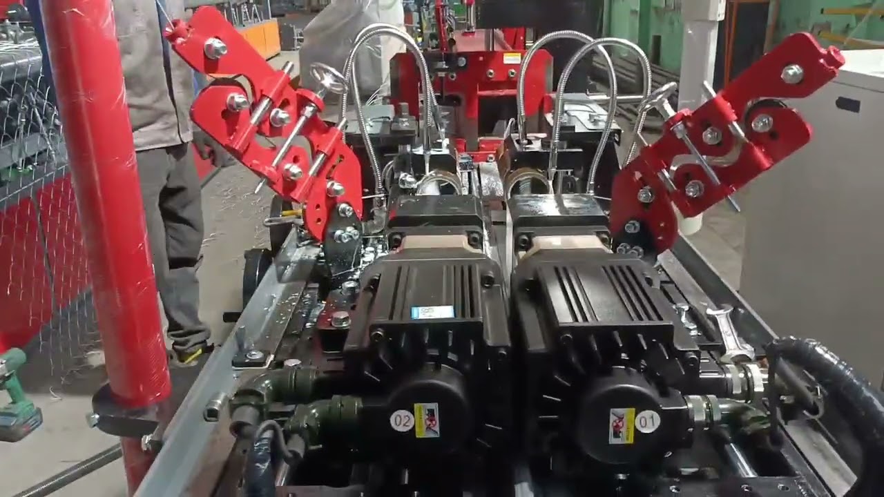 (Double Motor) Chain Link Fence Machine for Sale
