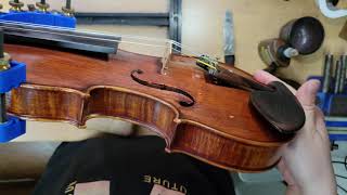 Violin Fingerboard Projection Fix