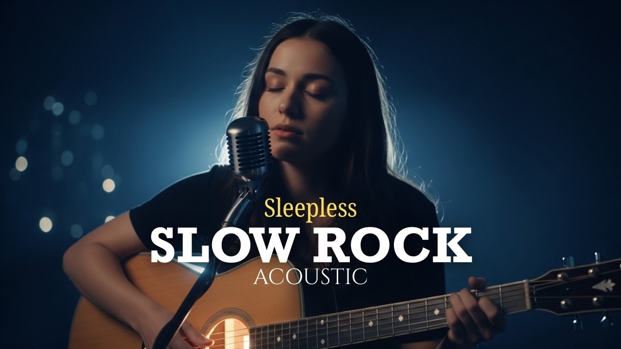 Late Hours Acoustic Slow Rock for Sleepless Souls | Soft Rock Mood