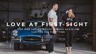 The Moment He Sees His Jaguar E-Type For The First Time | Bridge Classic Cars