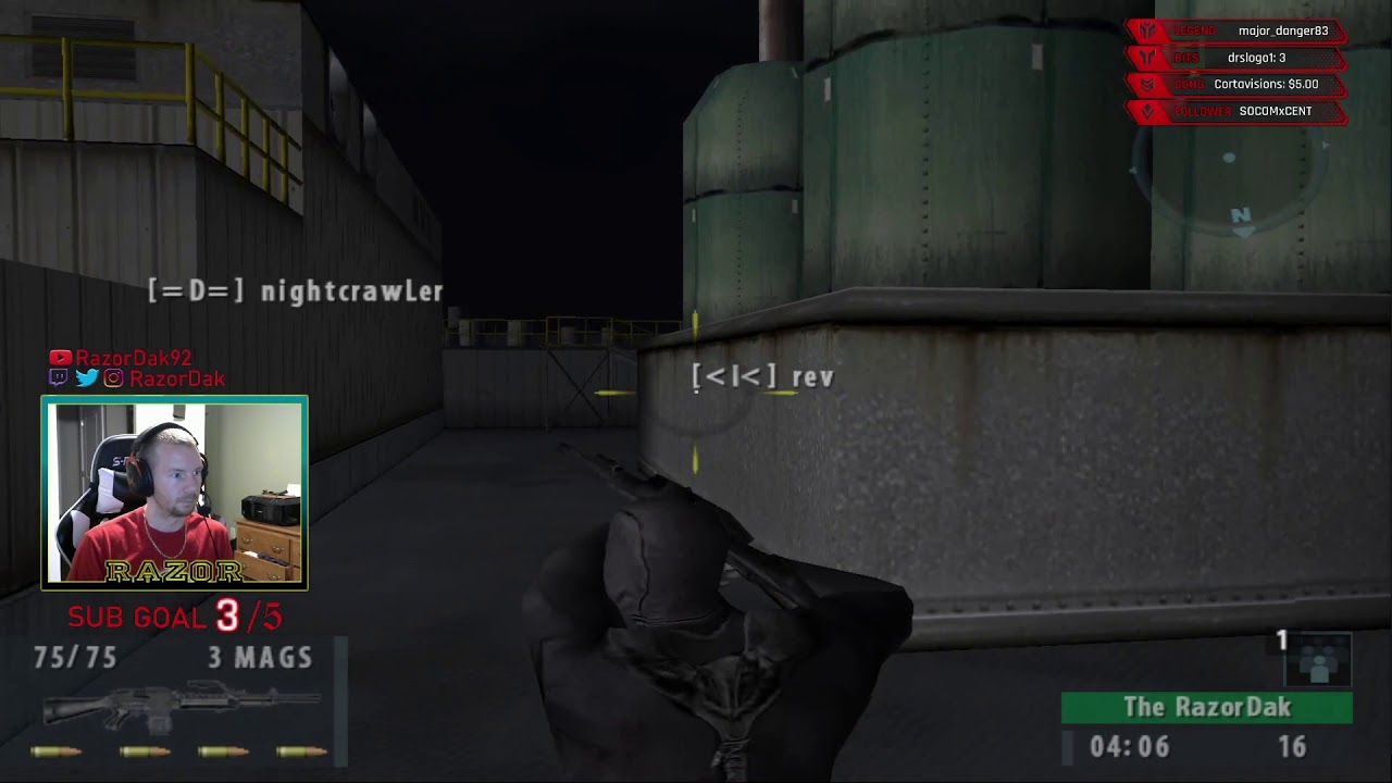 SOCOM 2 Online - FROSTFIRE *OP GUN?!* Gameplay 1080p HD (2020)