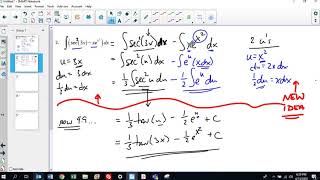 Section 5 5   U Substitution Worked Examples