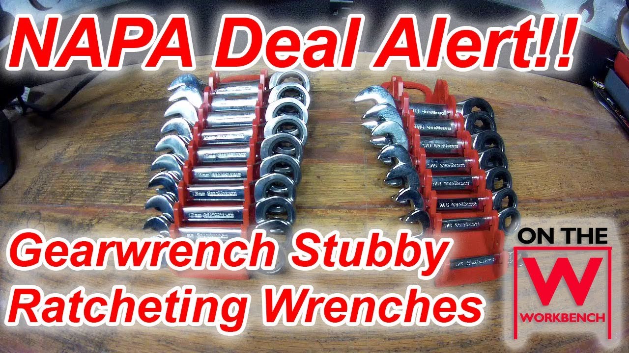 Gearwrench Stubby Wrench NAPA Deal Alert! YouTube