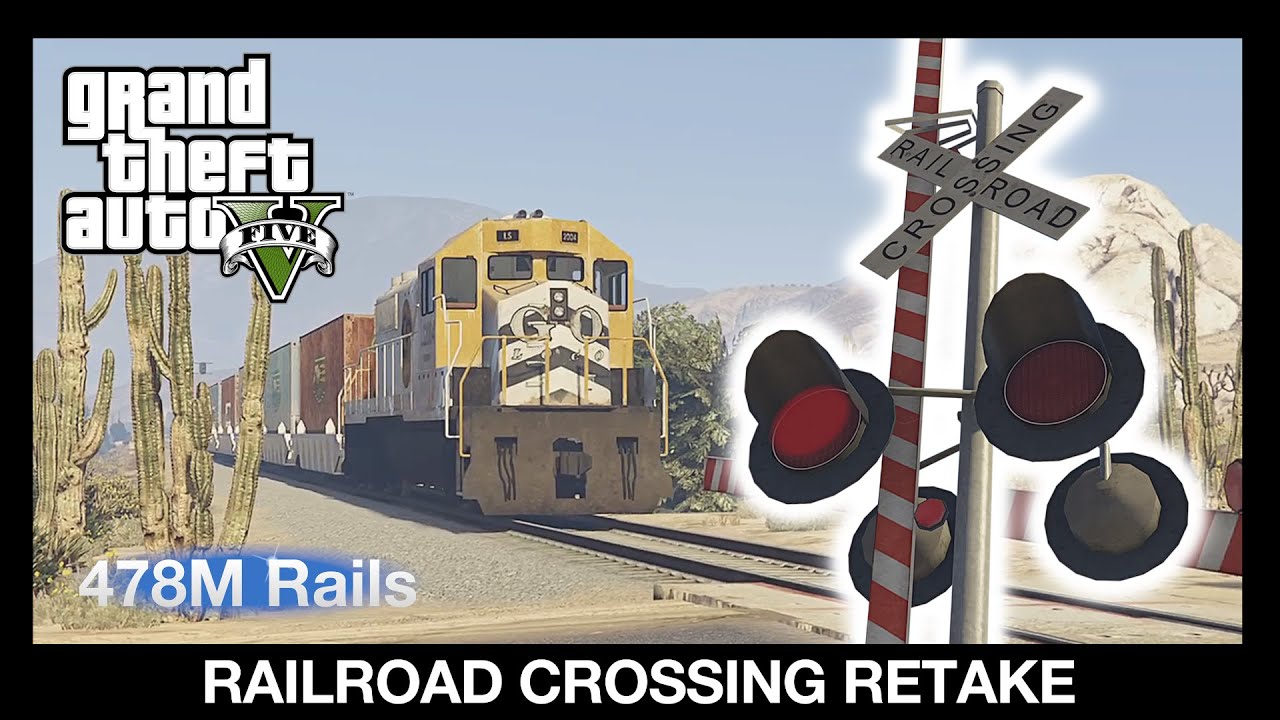 GTA 5 | Railroad Crossing Retake | County (Part 1) | PS5