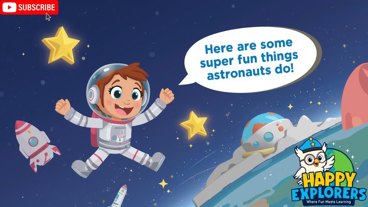 Space Travel for Kids 🚀 | How Astronauts Explore Space | Rockets, Zero Gravity & Orbit the Owl