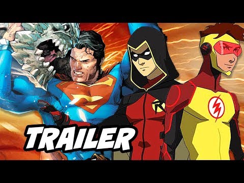 The Death Of Superman Movie Trailer and Young Justice Season 3 Episode Update