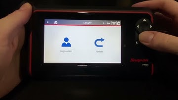 Snap-on TPMS5 Tutorials: Register and Updating