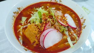 RED POZOLE | With Pork and Chicken
