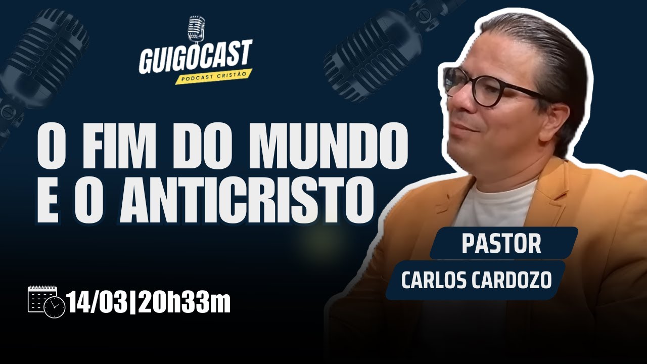 🔥ESTAMOS VIVENDO OS ÚLTIMOS DIAS DA IGREJA NESTE MUNDO? (DESCUBRA AGORA) I PR CARLOS CARDOZO