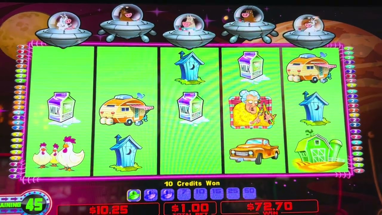 It kept hitting! Invaders from Planet Moolah at Snoqualmie Casino