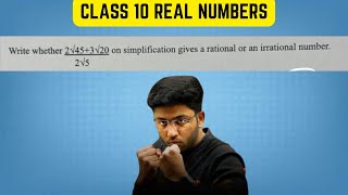 Write whether 2-√45+3√20/2√5  on simplification gives a rational or an irrational number.
