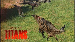 Solo Lambeo Vs 2 Allosaurus Path Of Ans