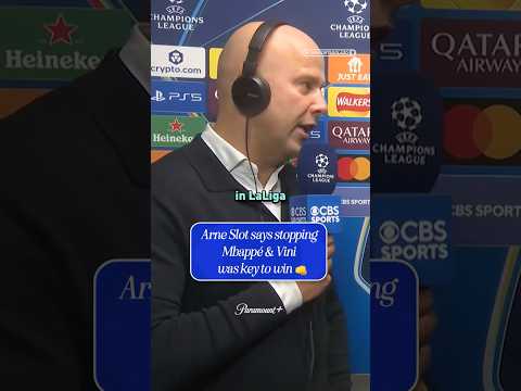 Arne Slot breaks down what made the difference for Liverpool in their win over Real Madrid 🔑