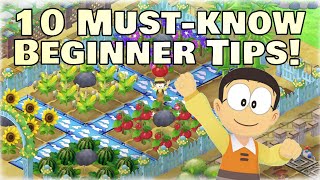 10 MUST-KNOW TIPS & TRICKS for Doraemon Story of Seasons Friends of the Great Kingdom!