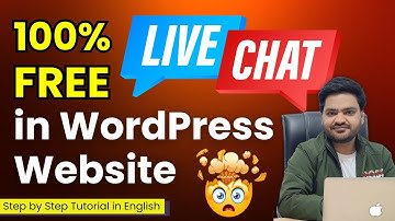How to add Live Chat in WordPress Website || 100% Free Live Chat Plugin WordPress | Tawk.to plugin