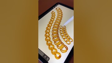 Chain Brushes for Procreate #etsyshop #printdesign #surfacepatterndesign