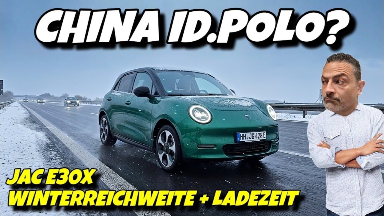 VW ID.Polo Alternative? JAC E30X Autobahnreichweite und Ladezeit im Test. #ev 