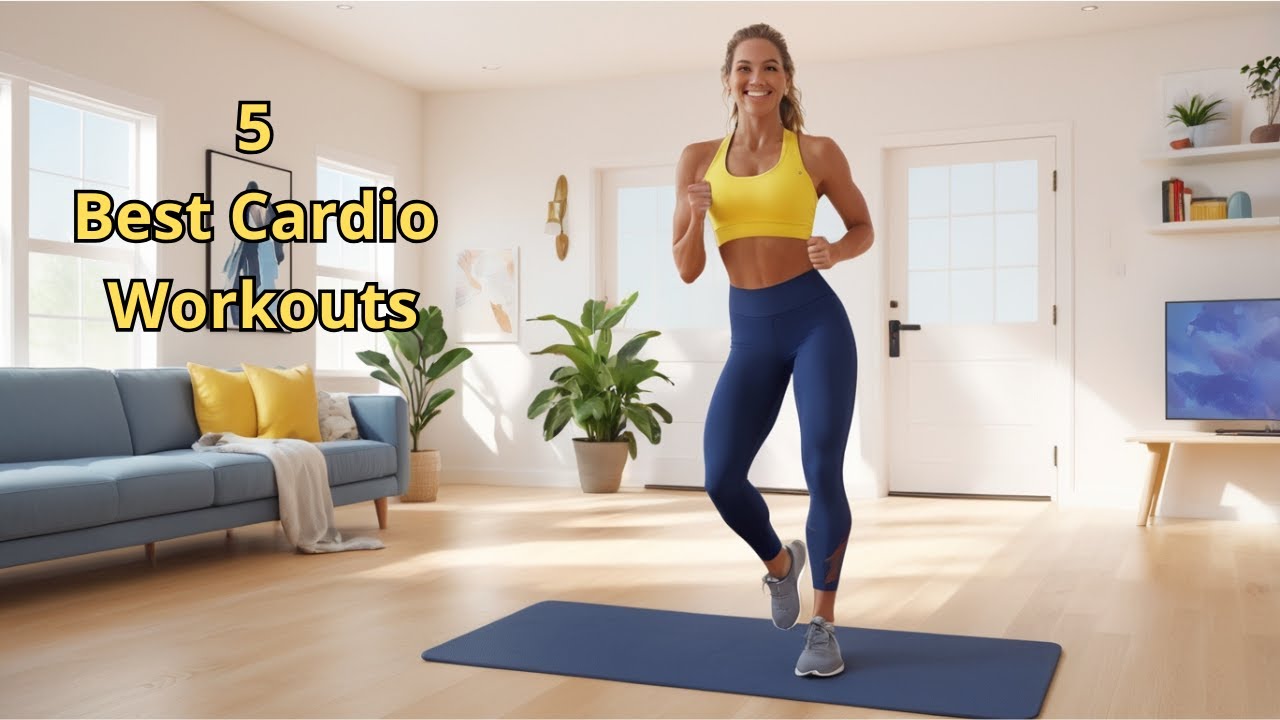 5 Best Cardio Workouts for Beginners! Lose Weight! - YouTube