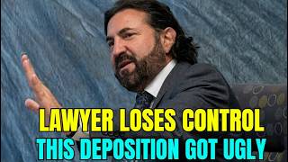 Attorney Witness LOSES Control During Deposition   Courtroom Drama