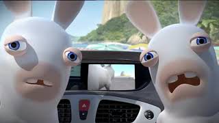 Raving Rabbids Auto De Renault - Brasil - Camara De Marcha Atrás