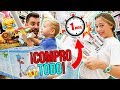 COMPRO TODO lo que PUEDA AGARRAR  en 1 MINUTO 😱 CHALLENGE - Familia Carameluchi