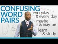 3 Commonly Confused WORD PAIRS in English