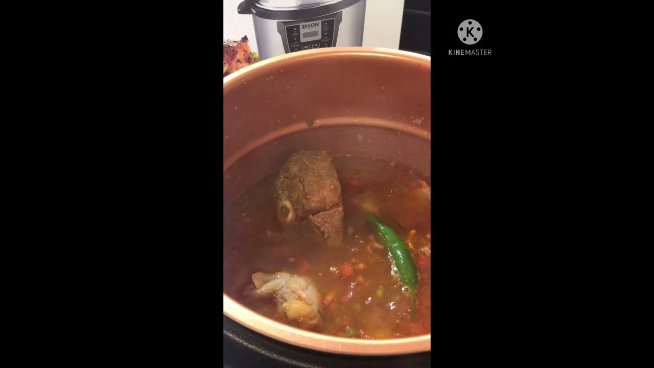 كبسة لحم باستخدام قدر الضغط الكهربائي اديسون