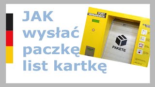 Taahhütlü Mektup, Kartpostal Veya Paket Nasıl Gönderilir? Alman Postası. Almanca.