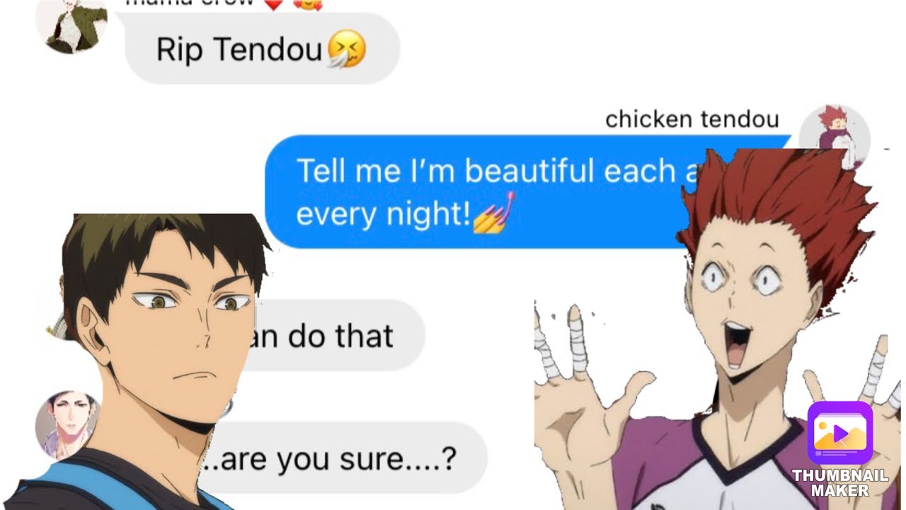 Tendou and Ushijima are Getting Married?? //Dear Future Husband// UshiTen Haikyuu Lyric Prank