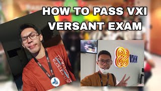VERSANT TEST 2023 | HOW TO PASS VERSANT EXAM | APPLICATION PROCESS IN VXI | VXI CALL CENTER AGENT