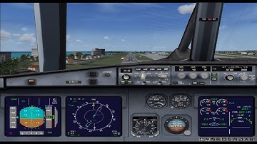 Flight Simulator X Autopilot Tutorial Part 2 ILS Approach and Landing