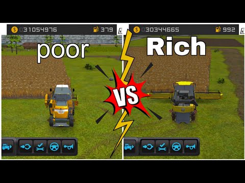 Fs 16 Farming Simulator How To Harvest Poor x Rich | Fs 16 Gameplay | Timelapse | Fs16