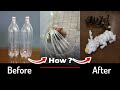 How to make lazy reindeer with plastic bottles and free filament  make money from it