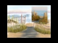 Beach Scene Speed Painting